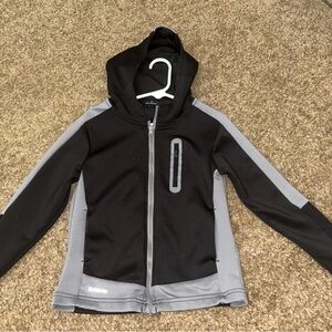 Athletic Works Black and Gray Kids Hoodie